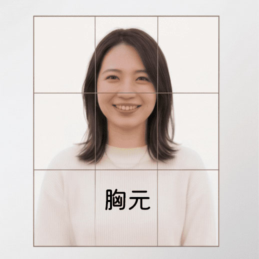 フレーム構図のサンプル